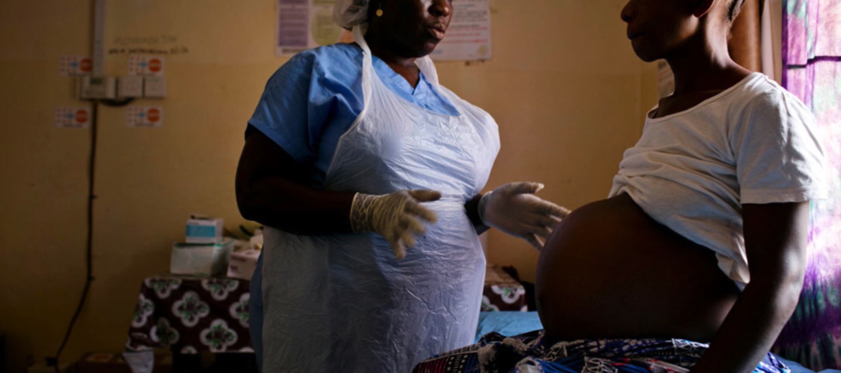 Беременность в Африке роды