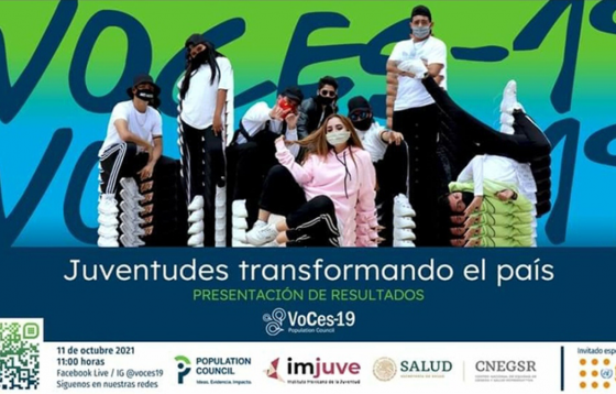 Participan 123 mil jóvenes en el primer Estudio VoCes-19 sobre el impacto de la pandemia del COVID-19 en México